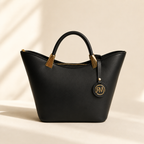 Structured Tote — Nero