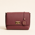 Flap Crossbody — Vino