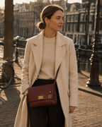 Flap Crossbody — Vino