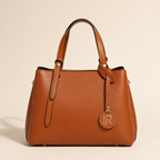 Structured Day Bag — Cognac