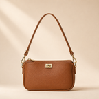 Baguette Shoulder Bag — Cognac