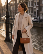 Baguette Shoulder Bag — Cognac