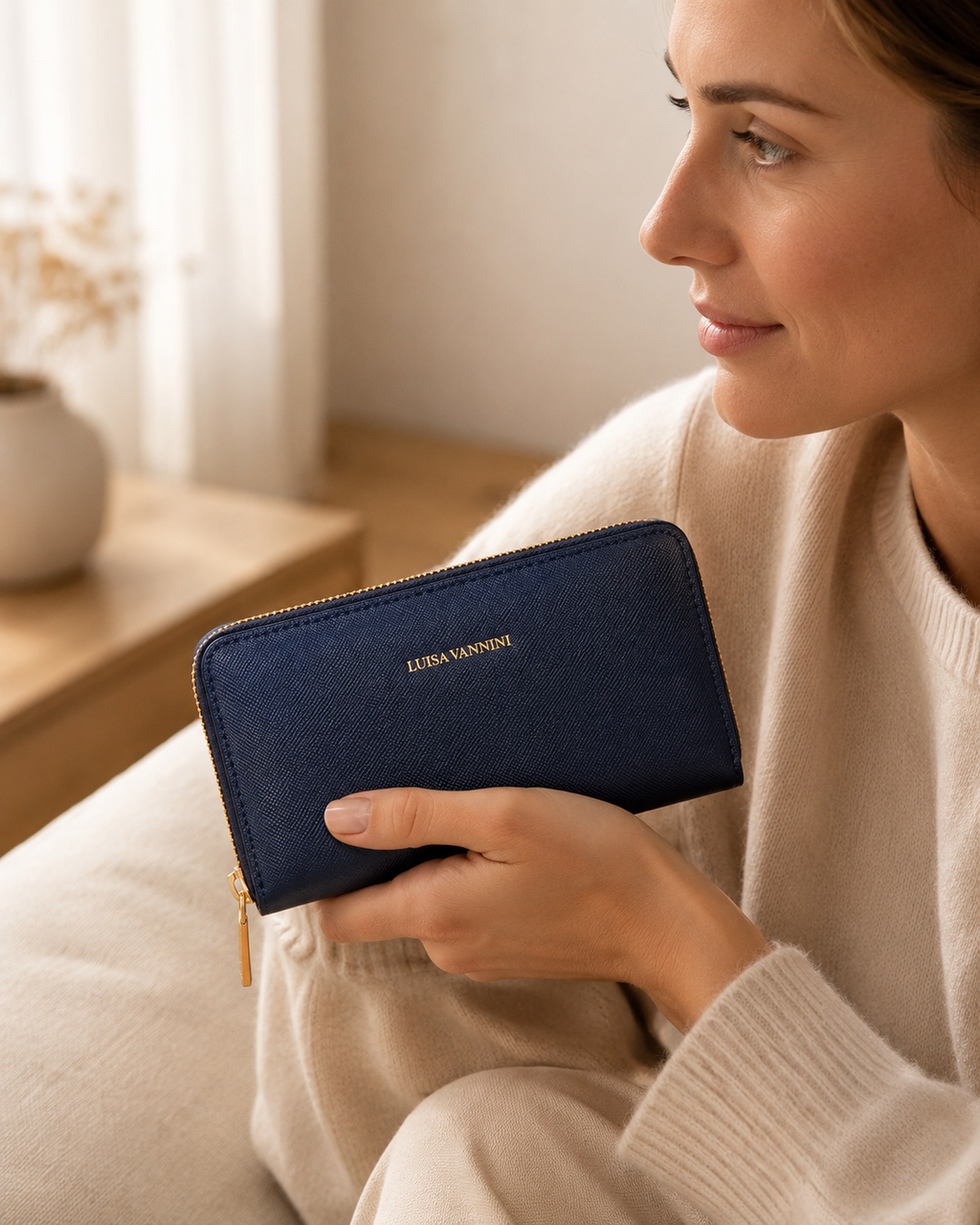 Continental Wallet — Navy
