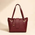 Shoulder Tote — Vino