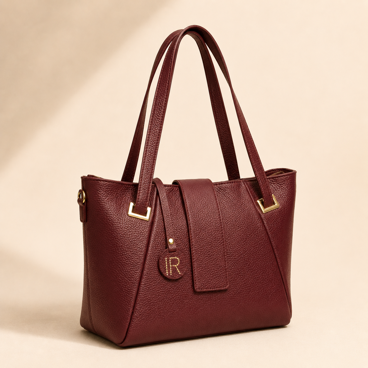 Shoulder Tote — Vino