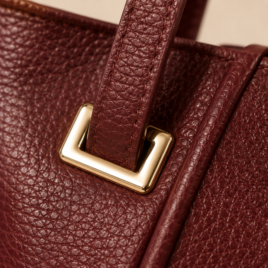 Shoulder Tote — Vino