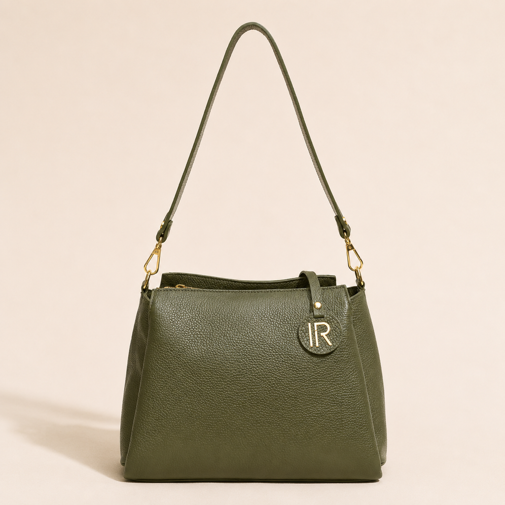 Convertible Shoulder Bag — Olive