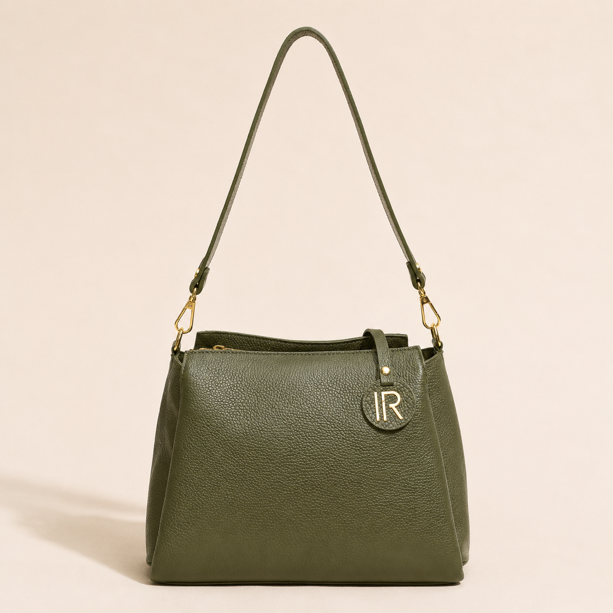 Convertible Shoulder Bag — Olive