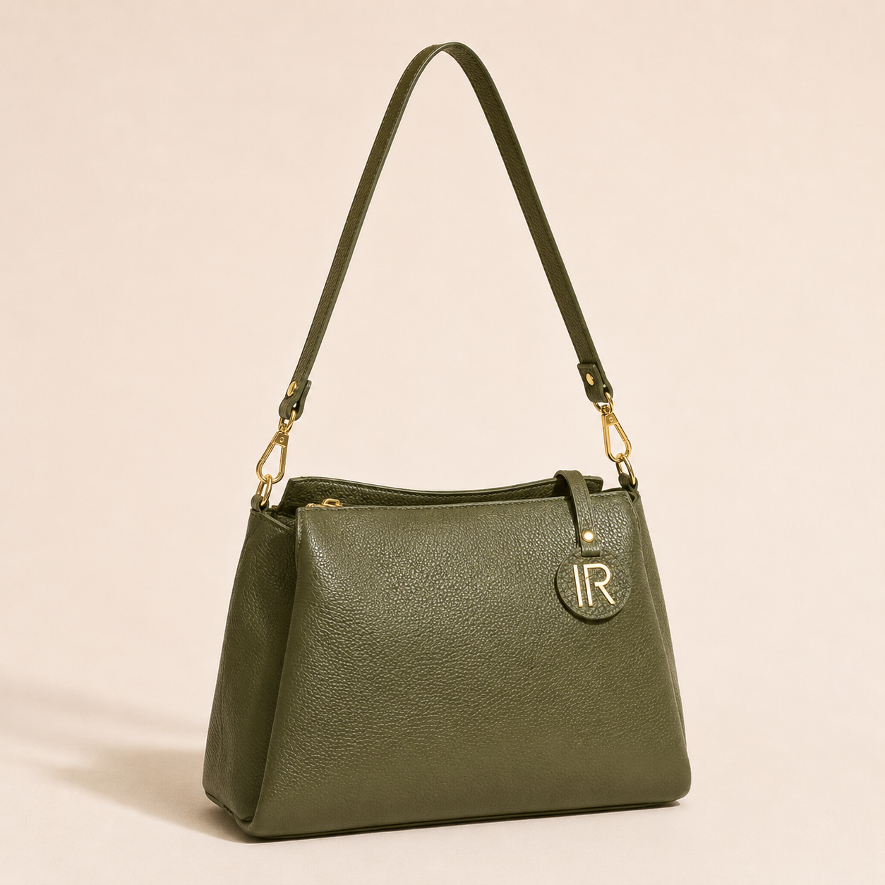 Convertible Shoulder Bag — Olive