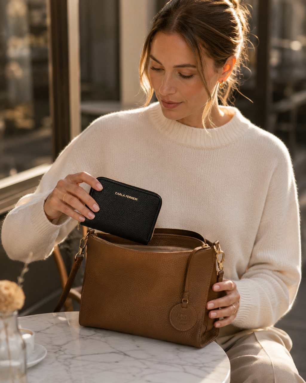Compact Wallet — Nero