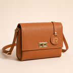 Flap Crossbody — Cognac