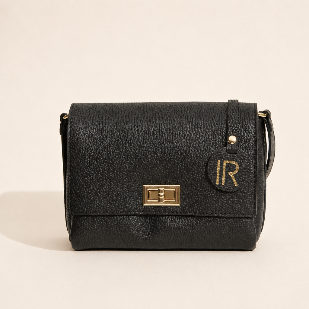 Flap Crossbody — Nero